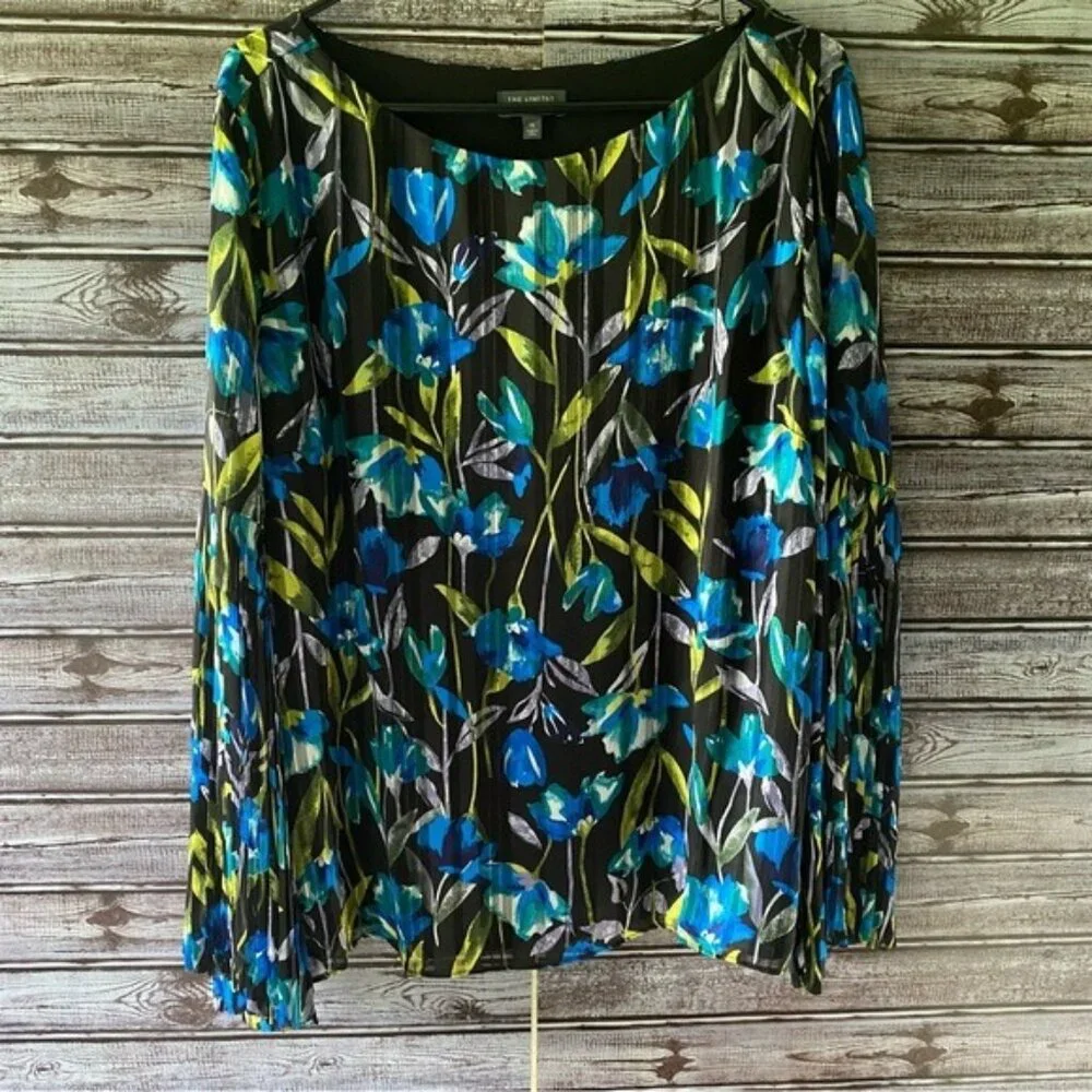The Limited Collection Women's‎ Floral Long-Sleeved Blouse Size XL